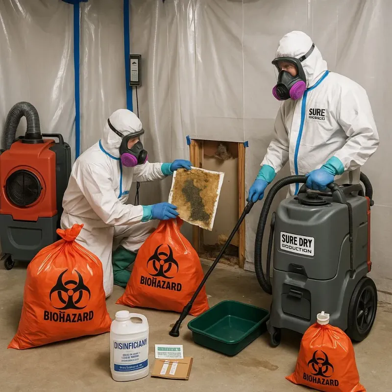 Contaminated Water Handling Protocols process in Elgin, SC